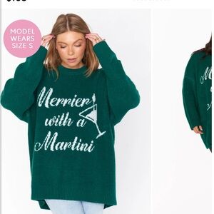 Show me your mumu classic crewneck sweater